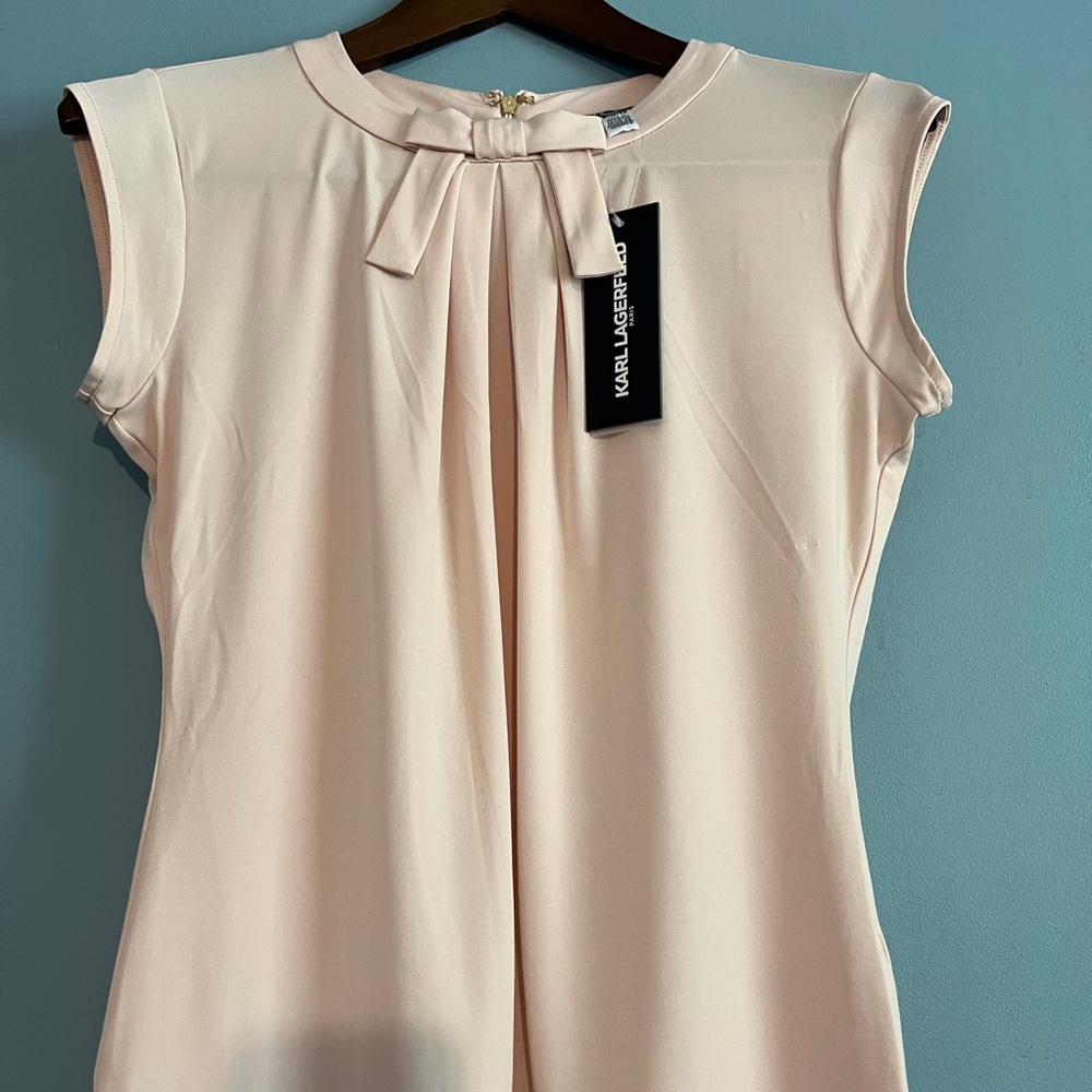 COPY - SELLING KARL LAGERFELD TOP FOR WOMEN SIZE XS COLOR CREAM BNWT